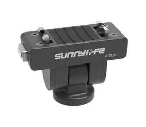 Sunnylife AD136 / Adapter do kamer sportowych / Szybkozłączka 1/4" / Pochylenie 180° / Insta360 X4 Air, X5, Ace Pro