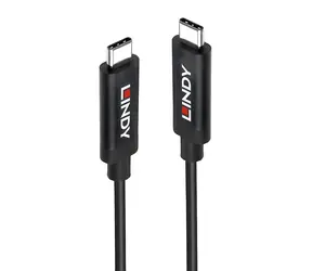 Lindy USB-C - USB-C czarny / kabel USB / USB 3.2 Gen 2 / 10 Gbit/s / 3 m / PD 60W