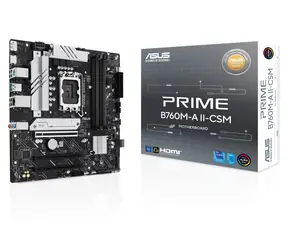 Asus Prime B760M-A II-CSM / Płyta główna / Intel B760 / DDR5 / Socket 1700 / 2.5GLAN / mATX
