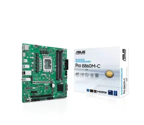 Asus PRO B860M-C-CSM / Płyta główna / Intel B860 / DDR5 / Socket 1851 / mATX
