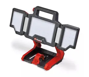 Einhell TP-CL 18/3000 Li-Solo czerwona / Latarka LED bezprzewodowa / 18 V / 3000 lm / ściemnialna / Bez akumulatora
