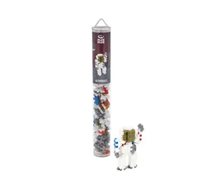 PLUS- Zestaw konstrukcyjny astronauty PLUS / 100 elementów / Tuba