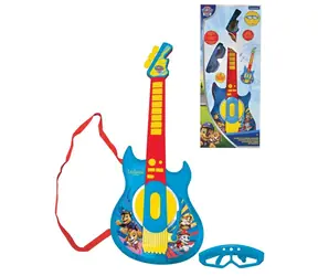 LEXIBOOK Gitara elektroniczna Psi Patrol + okulary z mikrofonem / Zabawka muzyczna / Efekty świetlne