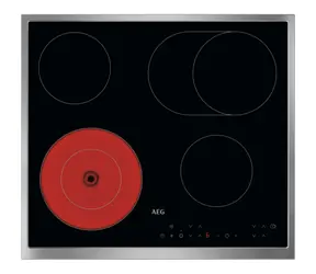 AEG NRN64A06XB czarny / Płyta grzewcza / sterowanie dotykowe / wyświetlacz / 57,6 cm