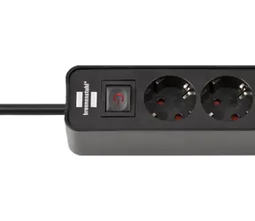 Przedłużacz Brennenstuhl Ecolor 4 gniazda czarny / Przedłużacz / 2x USB-C / 1,5 m / wyłącznik bezpieczeństwa