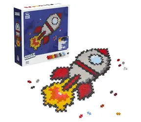 PLUS- Zestaw rakietowy PLUS Build by Numbers / 500 elementów