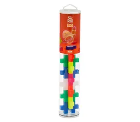 PLUS- Zestaw konstrukcyjny PLUS Big Neon / 15 elementów / Tuba / od 1 roku