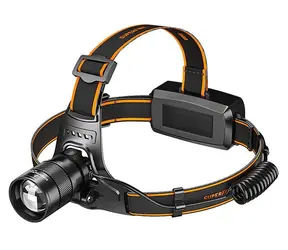 Superfire HZ01 czarny / Latarka czołowa / UV LED / 520 lm / USB-C