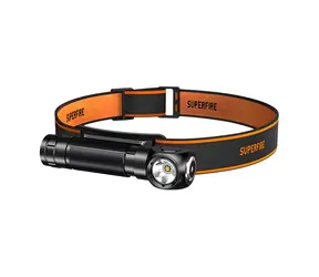 Latarka czołowa Superfire TH04-S / 1000 lm / zasięg 146 m / IP43 / USB-C