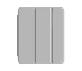 Etui Comma Joy Series do iPada Pro 11" M4/M5, szare / Etui / Skóra PU / Gniazdo na Apple Pencil