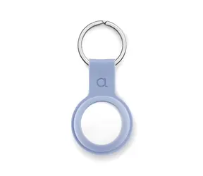 Aiino GiGiTag liliowy / Etui silikonowe z brelokiem / Apple AirTag