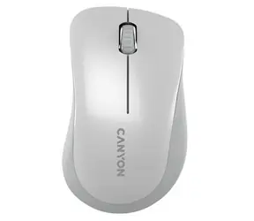 Canyon MW-11PW perłowa biel / Bezprzewodowa mysz optyczna / 1200 DPI / 3 przyciski / Odbiornik USB