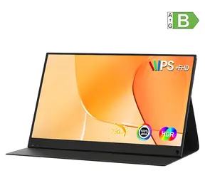 15,6" Zeuslap P15AT / Monitor przenośny / IPS / FHD 1920 × 1080 / dotykowy / USB-C + mini HDMI