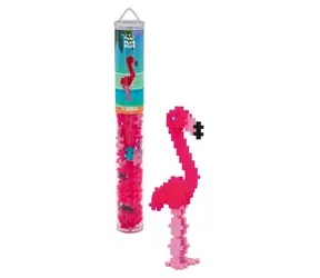 PLUS- Zestaw konstrukcyjny PLUS Flamingo / 100 elementów / Tuba