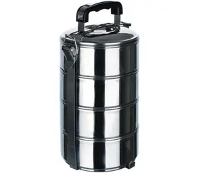 Banquet STORE LINE / Pojemnik na żywność / stal nierdzewna / 4 części