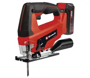 Einhell TC-JS 18/70 Li / Wyrzynarka akumulatorowa / 18 V / akumulator 2,5 Ah / E-Box Basic / cięcie drewna 70 mm