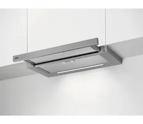 AEG DPE5660M szary, stal nierdzewna / Okap / półzabudowany / 60 cm / A / LED