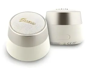 Głośnik Bluetooth Guess Script Metal Logo złoty / 5 W