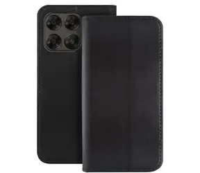 CPA SMART Magnetic do Motorola Moto G67 5G/G77 5G czarny / Etui z klapką / Skóra syntetyczna / Podpórka