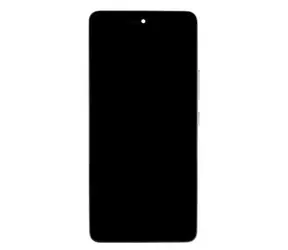 Do wyświetlacza LCD Samsung + dotyk + przednia obudowa czarna / Zestaw zamienny LCD / Samsung Galaxy A53 5G A536B
