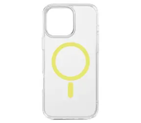 Etui Aiino Frozen w kolorze limonkowym / Etui ochronne / iPhone 16 Pro Max / Z magnesem