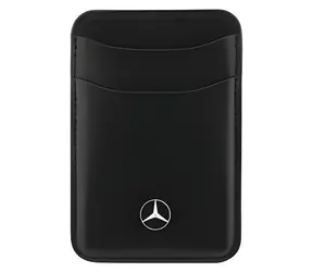 Mercedes PU Leather czarny / Portfel / MagSafe / na karty