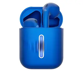 Słuchawki TESLA Sound EB10 metaliczny niebieski / Bezprzewodowe / Bluetooth / Douszne