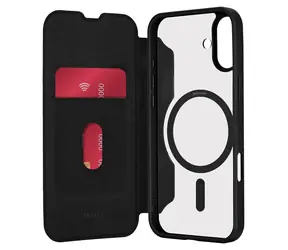 Portfel Puro Book Mag 2 czarny / Etui / MagSafe / iPhone 16