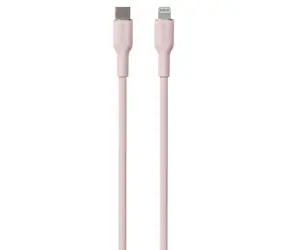 Puro Soft Pink / USB-C - kabel do transmisji danych Lightning / MFi / 12 W / 1,5 m