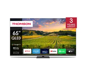 65-calowy Thomson 65QG5C14 / Telewizor / 4K UHD / QLED / Google TV