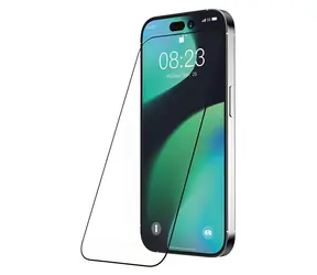 Devia Van Series czarny / Szkło ochronne / Apple iPhone 15 Pro / Antystatyczne