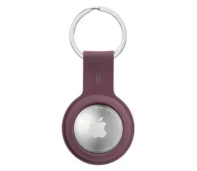 Aiino GiGiTag Red Plum / Brelok do kluczy / Apple AirTag / silikon