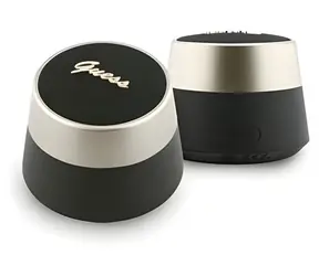 Logo Guess Script Metal czarny / Głośnik / 5 W / Bluetooth
