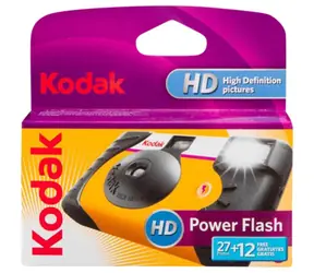 Kodak Power Flash 27+12 / Aparat jednorazowy / Lampa błyskowa / 39 zdjęć