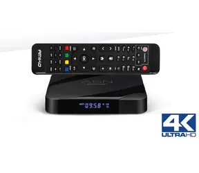 Amiko A6N OTT / Odtwarzacz multimedialny / 4K / Wyświetlacz LED