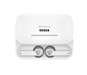 TESLA Sound EB20 Luksusowe Białe / Słuchawki / Bluetooth / Douszne