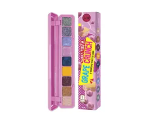 J.Cat Beauty Sweet Tooth Grape Crunch / Paleta cieni do powiek / 9 odcieni / z lusterkiem