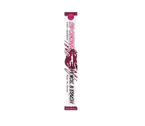 J.Cat Beauty Kredka do konturowania ust i pędzelek Wild Burgundy / Kredka do konturowania ust / 2 w 1 / Końcówka skośna
