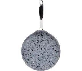Patelnia do naleśników Lamart LT1291 czarno-szara / 25 cm / aluminium / powierzchnia nieprzywierająca