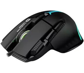 Canyon Fortnax GM-636 czarna / Optyczna mysz przewodowa do gier / do 20 000 DPI / 9 przycisków / RGB / czas reakcji 1 ms