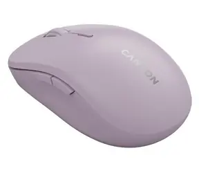 Canyon MW-12 różowa / Mysz optyczna bezprzewodowa / cicha / BT + 2,4 GHz / 800/1200/1600/2400 dpi / 6 przycisków