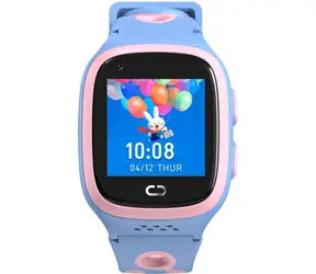 Canyon Zefir KW-49 różowo-niebieski / Smartwatch dziecięcy / e-SIM 4G VoLTE / GPS / wideorozmowy / przycisk SOS
