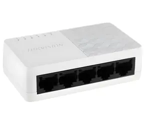 HIKVISION DS-3E0105D-O / Przełącznik / 5x 10/100 Mbps RJ45 / obudowa plastikowa