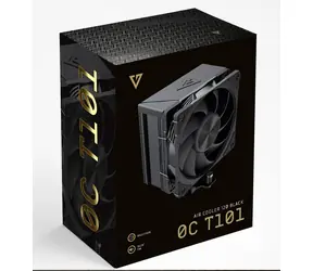 Modecom Volcano 0C T101 czarny / chłodzenie procesora / 4X heatpipe / wentylator PWM 120 mm / TDP 190 W