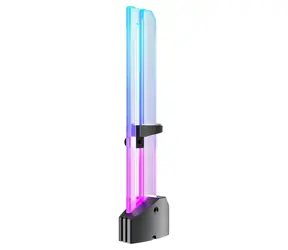 1stCool GPU Holder Al Magnetic AURA ARGB / Uchwyt na kartę graficzną / Podświetlenie ARGB / 200x40x50 mm