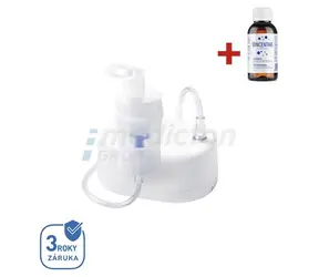 Omron NE-C810 biały / Inhalator kompresorowy / Maska dla dzieci i dorosłych / Ustnik / Pudełko do przechowywania