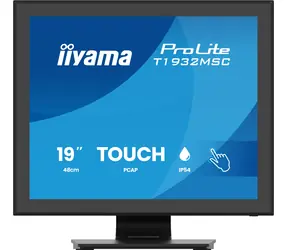 19" IIYAMA T1932MSC-B2S czarny / Monitor / dotykowy / IPS / SXGA / 5:4 / HDMI+DP+VGA