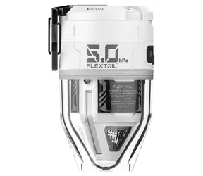 Pompa powietrza Flextail Max Pump 3 biała / przenośna / ciśnienie 5 kPa / 500 l/min