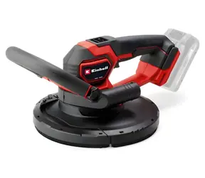 Einhell TP-DWS 18/225 Li BL Solo czerwony/czarny / Akumulatorowa szlifierka do płyt gipsowo-kartonowych / 18 V /  225 mm / Bez akumulatora