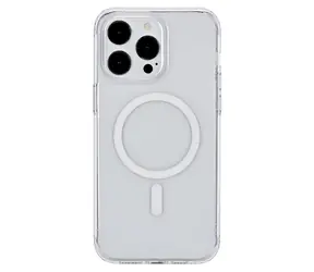 eSTUFF BERLIN Apple iPhone 15 Pro transparentny / Etui ochronne / MagSafe / TPU